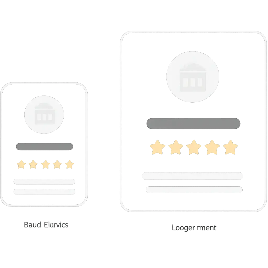 Adaptive casino rating card displayed on mobile and desktop